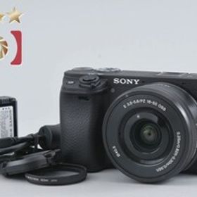【中古】SONY ソニー α6400 ILCE-6400L ブラック パワーズームレンズキット シャッター回数僅少
