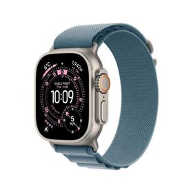 【ラッピング可】【即日発送】【新品】Apple アップル Watch Ultra 3 GPS+Cellularモデル 49mm MEWM4J/A ナチュラル・ライトトブルーアルパインループ M