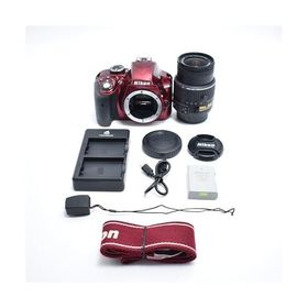 Nikon デジタル一眼レフカメラ D3300 18-55 VR IIレンズキット レッド D3300LKRD