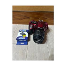 Nikon デジタル一眼レフカメラ D3300 18-55 VR IIレンズキット レッド D3300LKRD