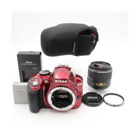 Nikon デジタル一眼レフカメラ D3300 18-55 VR IIレンズキット レッド D3300LKRD