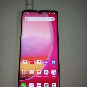 【画面割れジャンク】LG VELVET L-52A ドコモ SIMロック解除済み