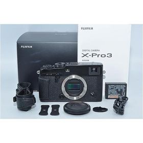 富士フイルム(FUJIFILM) ミラーレス一眼カメラ X-Pro3 ブラック 防塵防滴耐低温 FX-X-PRO3