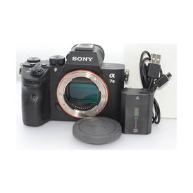 SONY(ソニー) フルサイズ ミラーレス一眼カメラ α7III ボディ(レンズなし) ブラック ILCE-7M3