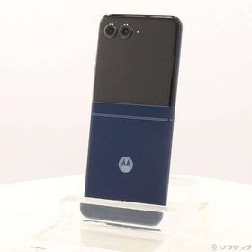 〔中古〕Motorola(モトローラ) motorola razr 60 512GB ジブラルタルシーネイビー PB8E0000JP SIMフリー〔262-ud〕