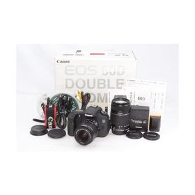 Canon デジタル一眼レフカメラ EOS 60D ダブルズームキット EF-S18-55ｍｍ/EF-S55-250ｍｍ付属 EOS60D-WKIT