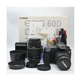 Canon デジタル一眼レフカメラ EOS 60D ダブルズームキット EF-S18-55ｍｍ/EF-S55-250ｍｍ付属 EOS60D-WKIT