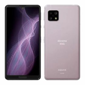 【中古】【安心保証】 AQUOS sense5G SH-53A[64GB] docomo ライラック
