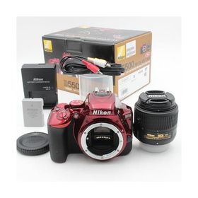 Nikon デジタル一眼レフカメラ D5500 18-55 VRII レンズキット レッド 2416万画素 3.2型液晶 タッチパネル D5500LK18-55RD