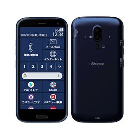 FCNT らくらくスマートフォン F-52B[64GB] docomo ネイビー【 …