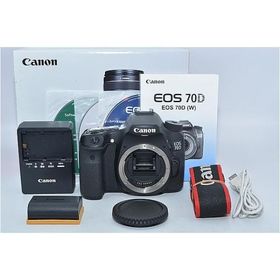 Canon デジタル一眼レフカメラ EOS70D ボディ ブラック EOS70D