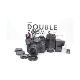 Canon デジタル一眼レフカメラ EOS Kiss X7i ダブルズームキット EF-S18-55 IS STM/EF-S55-250 IS STM付属 ブラック KISSX7I-WKIT