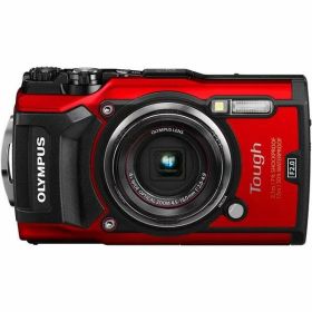 【中古】オリンパス OLYMPUS デジタルカメラ Tough TG-5 レッド 1200万画素CMOS F2.0 15m 防水 100kgf耐荷重 GPS+電子コンパス&内蔵Wi-Fi TG-5 RED当店保証30日間 人気モデル 高画質 売れ筋