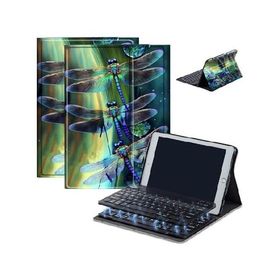 Case for Fire HD 10 ＆ 10 Plus Tablet (13th/11th Generation, 2023/2021 Release) 10.1" with Keyboard, PU Leather Multiple-Angles Keyboard C_並行輸入