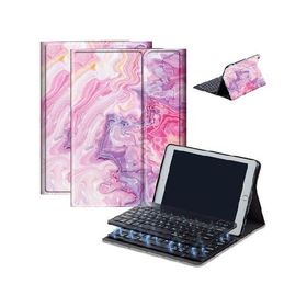 Case for Fire HD 10 ＆ 10 Plus Tablet (13th/11th Generation, 2023/2021 Release) 10.1" with Keyboard, PU Leather Multiple-Angles Keyboard C_並行輸入