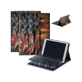 Case for Fire HD 10 ＆ 10 Plus Tablet (13th/11th Generation, 2023/2021 Release) 10.1" with Keyboard, PU Leather Multiple-Angles Keyboard C_並行輸入