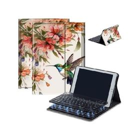Case for Fire HD 10 ＆ 10 Plus Tablet (13th/11th Generation, 2023/2021 Release) 10.1" with Keyboard, PU Leather Multiple-Angles Keyboard C_並行輸入