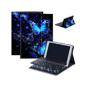 Case for Fire HD 10 ＆ 10 Plus Tablet (13th/11th Generation, 2023/2021 Release) 10.1" with Keyboard, PU Leather Multiple-Angles Keyboard C_並行輸入