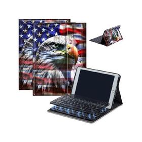 Case for Fire HD 10 ＆ 10 Plus Tablet (13th/11th Generation, 2023/2021 Release) 10.1" with Keyboard, PU Leather Multiple-Angles Keyboard C_並行輸入