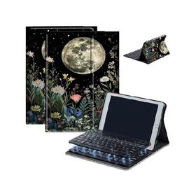 Case for Fire HD 10 ＆ 10 Plus Tablet (13th/11th Generation, 2023/2021 Release) 10.1" with Keyboard, PU Leather Multiple-Angles Keyboard C_並行輸入