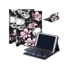 Case for Fire HD 10 ＆ 10 Plus Tablet (13th/11th Generation, 2023/2021 Release) 10.1" with Keyboard, PU Leather Multiple-Angles Keyboard C_並行輸入