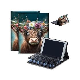 Case for Fire HD 10 ＆ 10 Plus Tablet (13th/11th Generation, 2023/2021 Release) 10.1" with Keyboard, PU Leather Multiple-Angles Keyboard C_並行輸入