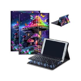 Case for Fire HD 10 ＆ 10 Plus Tablet (13th/11th Generation, 2023/2021 Release) 10.1" with Keyboard, PU Leather Multiple-Angles Keyboard C_並行輸入