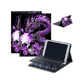 Case for Fire HD 10 ＆ 10 Plus Tablet (13th/11th Generation, 2023/2021 Release) 10.1" with Keyboard, PU Leather Multiple-Angles Keyboard C_並行輸入