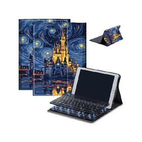 Case for Fire HD 10 ＆ 10 Plus Tablet (13th/11th Generation, 2023/2021 Release) 10.1" with Keyboard, PU Leather Multiple-Angles Keyboard C_並行輸入