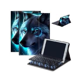 Case for Fire HD 10 ＆ 10 Plus Tablet (13th/11th Generation, 2023/2021 Release) 10.1" with Keyboard, PU Leather Multiple-Angles Keyboard C_並行輸入