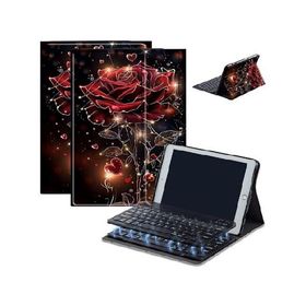 Case for Fire HD 10 ＆ 10 Plus Tablet (13th/11th Generation, 2023/2021 Release) 10.1" with Keyboard, PU Leather Multiple-Angles Keyboard C_並行輸入