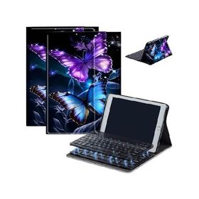 Case for Fire HD 10 ＆ 10 Plus Tablet (13th/11th Generation, 2023/2021 Release) 10.1" with Keyboard, PU Leather Multiple-Angles Keyboard C_並行輸入