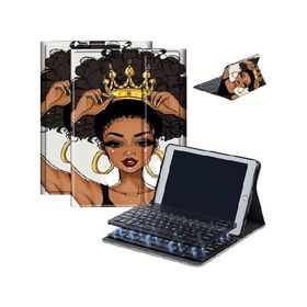 AIRWEE Case for Fire HD 10 ＆ 10 Plus Tablet (13th/11th Generation, 2023/2021 Release) 10.1" with Keyboard, PU Leather Multiple-Angles Key_並行輸入