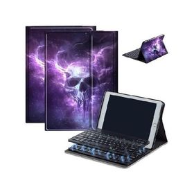 Case for Fire HD 10 ＆ 10 Plus Tablet (13th/11th Generation, 2023/2021 Release) 10.1" with Keyboard, PU Leather Multiple-Angles Keyboard C_並行輸入