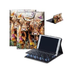 Case for Fire HD 10 ＆ 10 Plus Tablet (13th/11th Generation, 2023/2021 Release) 10.1" with Keyboard, PU Leather Multiple-Angles Keyboard C_並行輸入