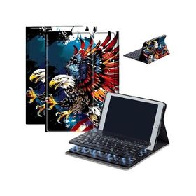 Case for Fire HD 10 ＆ 10 Plus Tablet (13th/11th Generation, 2023/2021 Release) 10.1" with Keyboard, PU Leather Multiple-Angles Keyboard C_並行輸入