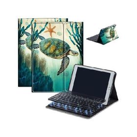 Case for Fire HD 10 ＆ 10 Plus Tablet (13th/11th Generation, 2023/2021 Release) 10.1" with Keyboard, PU Leather Multiple-Angles Keyboard C_並行輸入