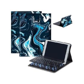 Case for Fire HD 10 ＆ 10 Plus Tablet (13th/11th Generation, 2023/2021 Release) 10.1" with Keyboard, PU Leather Multiple-Angles Keyboard C_並行輸入