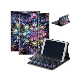 Case for Fire HD 10 ＆ 10 Plus Tablet (13th/11th Generation, 2023/2021 Release) 10.1" with Keyboard, PU Leather Multiple-Angles Keyboard C_並行輸入