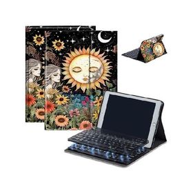 Case for Fire HD 10 ＆ 10 Plus Tablet (13th/11th Generation, 2023/2021 Release) 10.1" with Keyboard, PU Leather Multiple-Angles Keyboard C_並行輸入