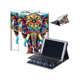 Case for Fire HD 10 ＆ 10 Plus Tablet (13th/11th Generation, 2023/2021 Release) 10.1" with Keyboard, PU Leather Multiple-Angles Keyboard C_並行輸入