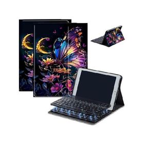 Case for Fire HD 10 ＆ 10 Plus Tablet (13th/11th Generation, 2023/2021 Release) 10.1" with Keyboard, PU Leather Multiple-Angles Keyboard C_並行輸入