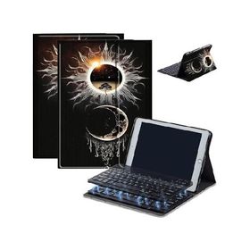 Case for Fire HD 10 ＆ 10 Plus Tablet (13th/11th Generation, 2023/2021 Release) 10.1" with Keyboard, PU Leather Multiple-Angles Keyboard C_並行輸入