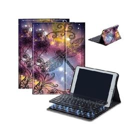 AIRWEE Case for Fire HD 10 ＆ 10 Plus Tablet (13th/11th Generation, 2023/2021 Release) 10.1" with Keyboard, PU Leather Multiple-Angles Key_並行輸入