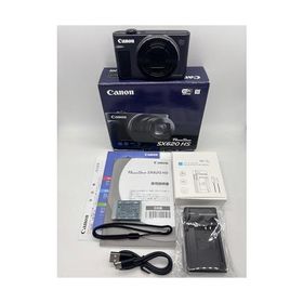 Canon コンパクトデジタルカメラ PowerShot SX620 HS ブラック 光学25倍ズーム/Wi-Fi対応 PSSX620HSBK