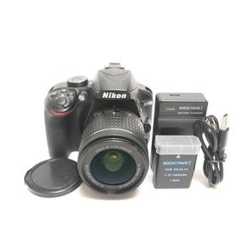 Nikon デジタル一眼レフカメラ D3400 AF-P 18-55 VR レンズキット ブラック D3400LKBK