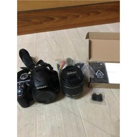 Nikon デジタル一眼レフカメラ D3400 AF-P 18-55 VR レンズキット ブラック D3400LKBK