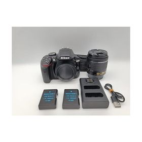 Nikon デジタル一眼レフカメラ D3400 AF-P 18-55 VR レンズキット ブラック D3400LKBK