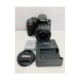 Nikon デジタル一眼レフカメラ D3400 AF-P 18-55 VR レンズキット ブラック D3400LKBK