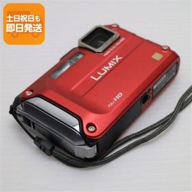 美品 DMC-FT3 スパーキーレッド 即日発送 Panasonic LUMIX デジカメ 本体 あすつく 土日祝発送OK